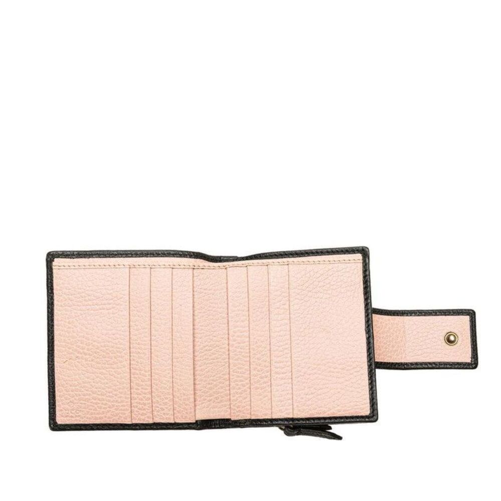 Pre Loved gucci Square Wallet Bow Accent Women black | black Wallets - Picture 8 of 8